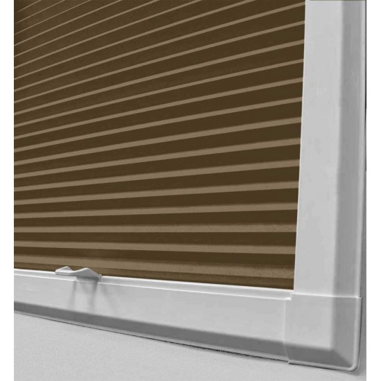 Merino Wood Smoke Perfect Fit Cellular Blind Merino Wood Smoke Perfect Fit Cellular Blind