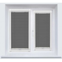 Charcoal Perfect Fit 25mm Venetian Blind