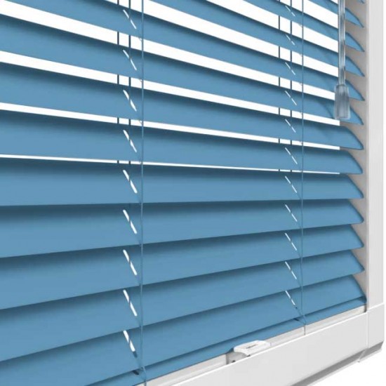 Sea Blue Perfect Fit 25mm Metal Venetian Blind